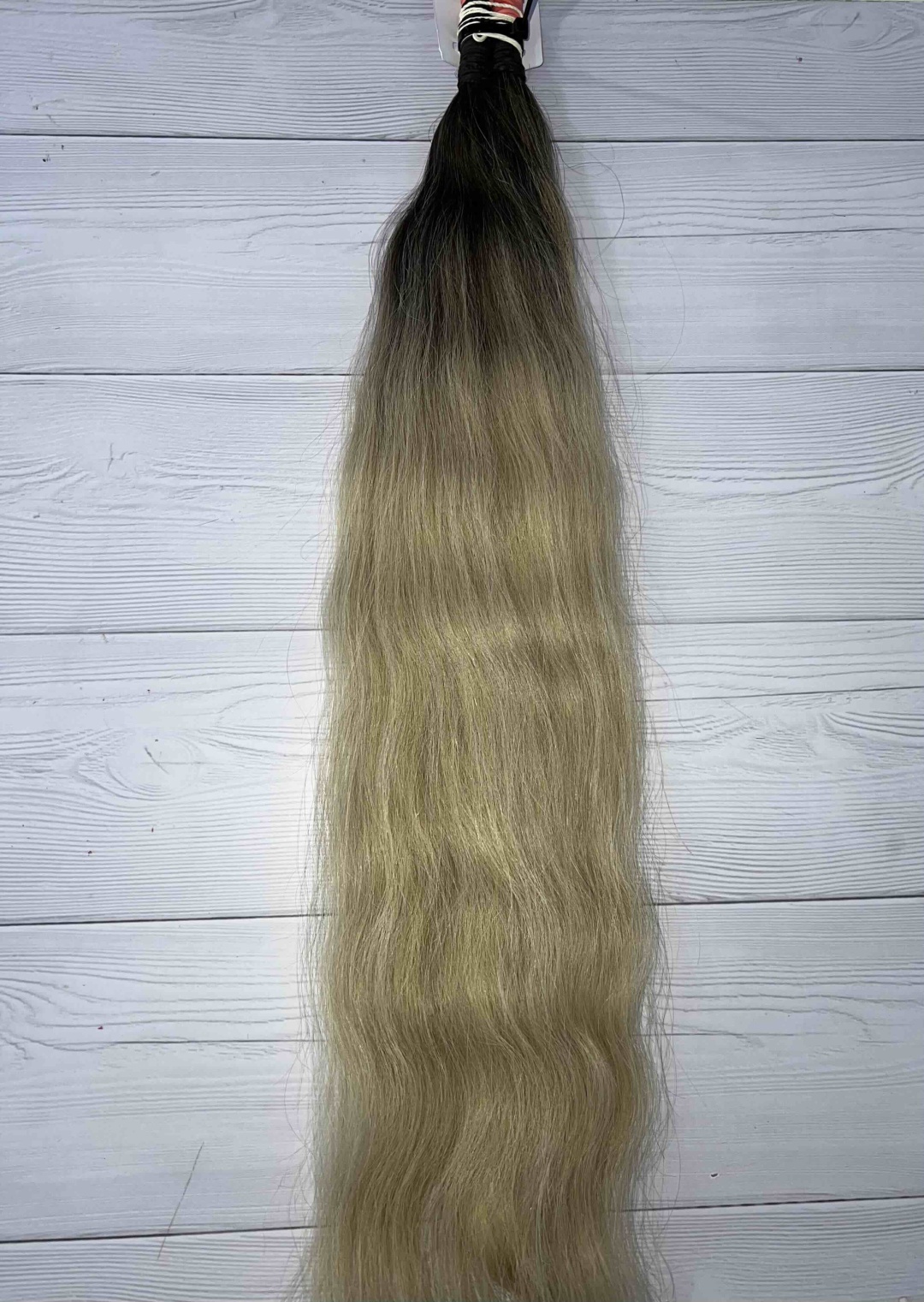 Hair.val.olga волос для наращивания срез волос блонд омбре женский