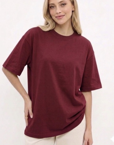 Футболка Zhanat Moda бордовый