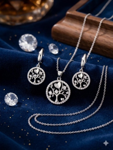 Fashion Jewelry бижутерный сплав, фианит