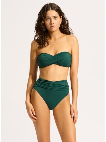 Купальник раздельный SEAFOLLY зеленый
