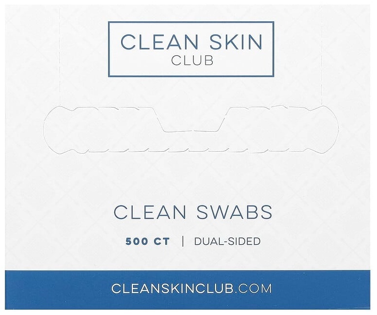 Clean Skin Club ватные палочки очищающие палочки 500 шт