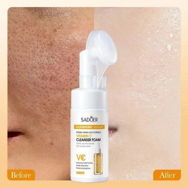SADOER Vitamin C Amino Acid Cleansing Mousse - Очищающий мусс с витамином С и аминокислотами мусс 120 г