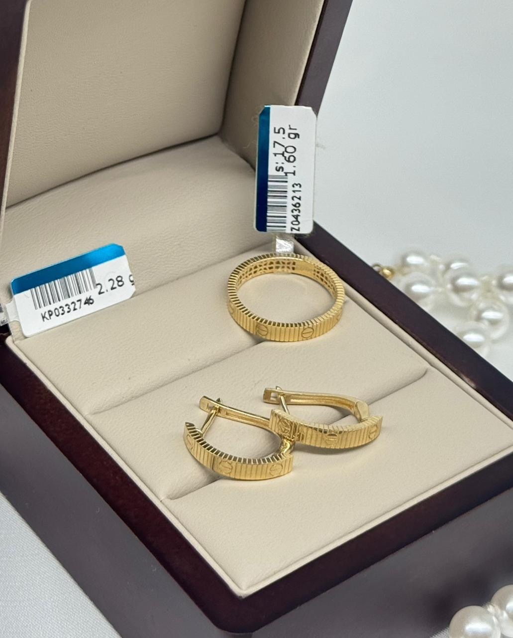 Italy Gold К228160175 вес 3.8 г золото, без вставок