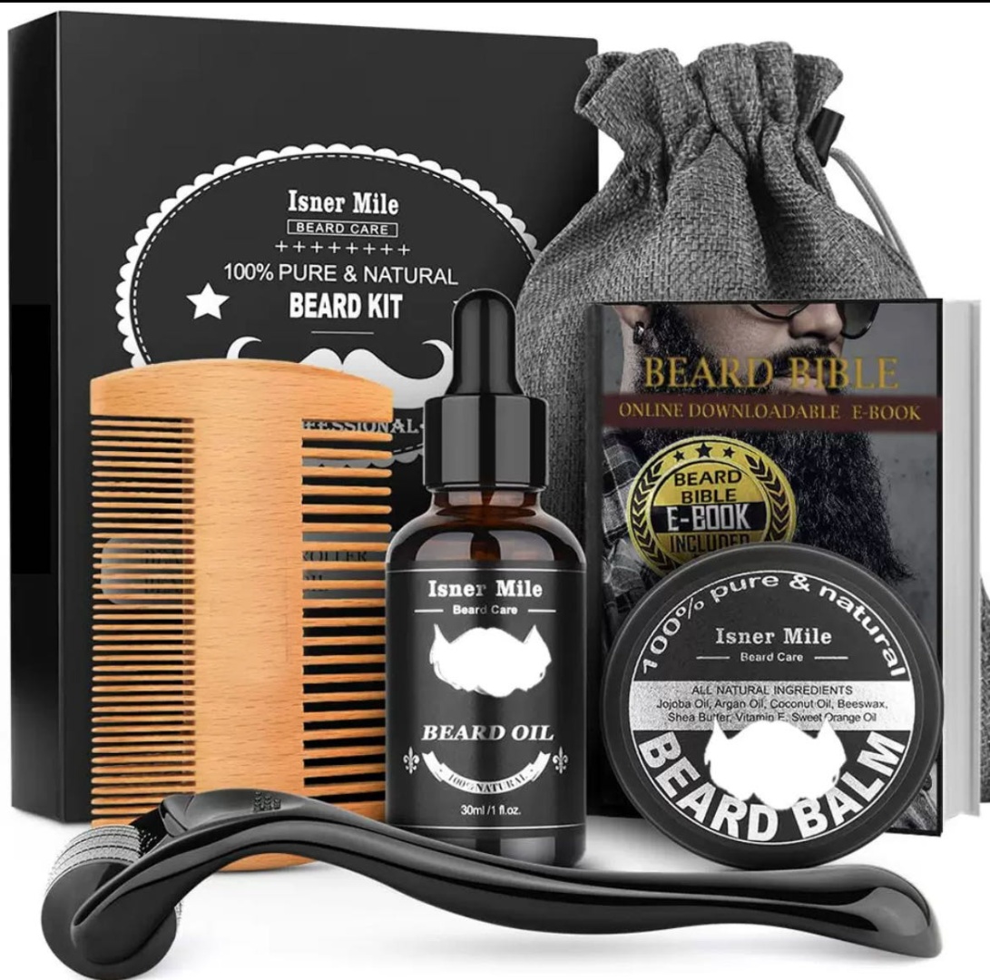 Isner Mile Beard Kit for Men набор для бороды и усов 30 мл + 60 г