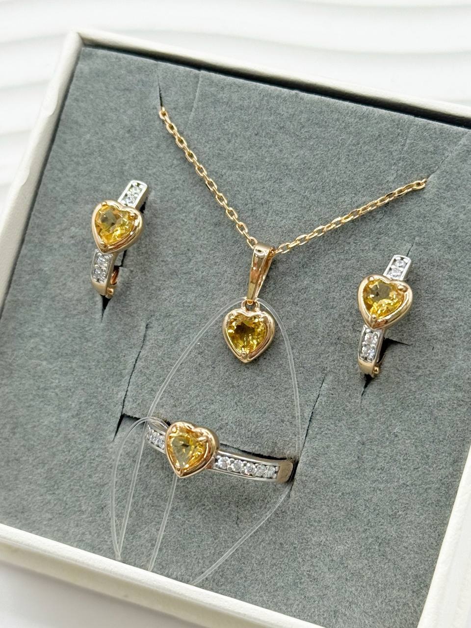 AQUAMARINE 6004060 вес 6.97 г серебро, цитрин, фианит