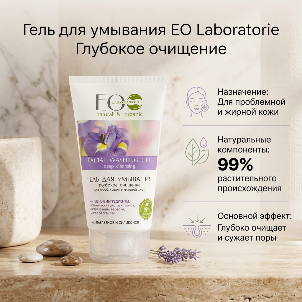 EO Laboratorie Глубокое очищение гель 150 мл