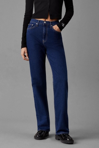 Джинсы прямые Calvin Klein Jeans синий