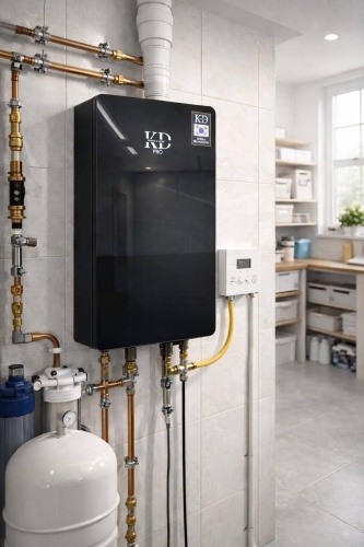 Газовый котел KOREA DOM L1P28-BW6061Y с дымоходом