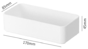 OMALI HOME органайзер для бижутерии, канцелярии 17x8.5x4.5 см, пластик