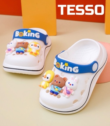 Сабо TESSO белый, голубой