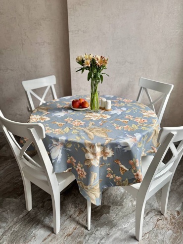 Скатерть Maryam decor & textile 180x180 см, хлопок, дак, 1 шт