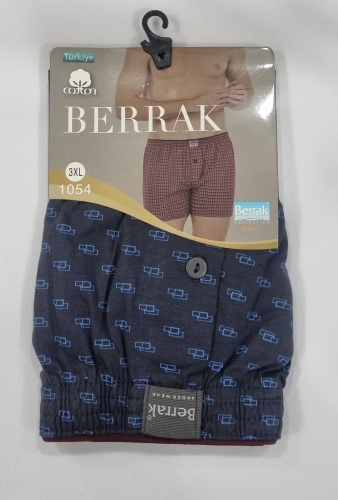 Боксеры, шорты Berrak графит, синий