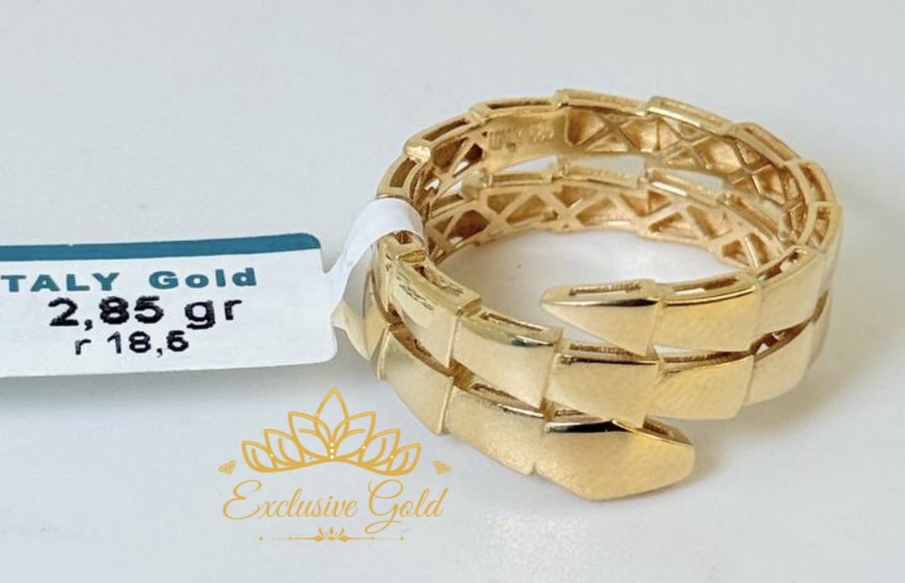 Exclusive Gold Aij599 размер 18.5 вес 2.85 г золото, без вставок