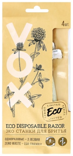 VOX ECO 3 лезвия 4 шт бритвенный станок 4 шт