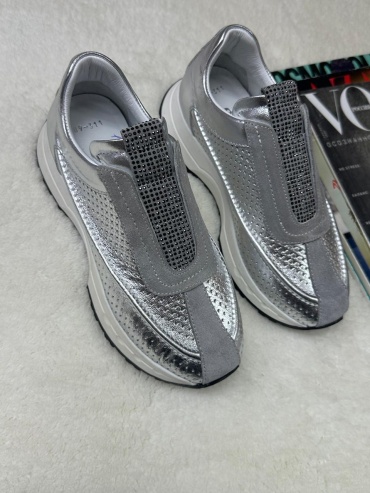 Кроссовки Evromoda серебристый