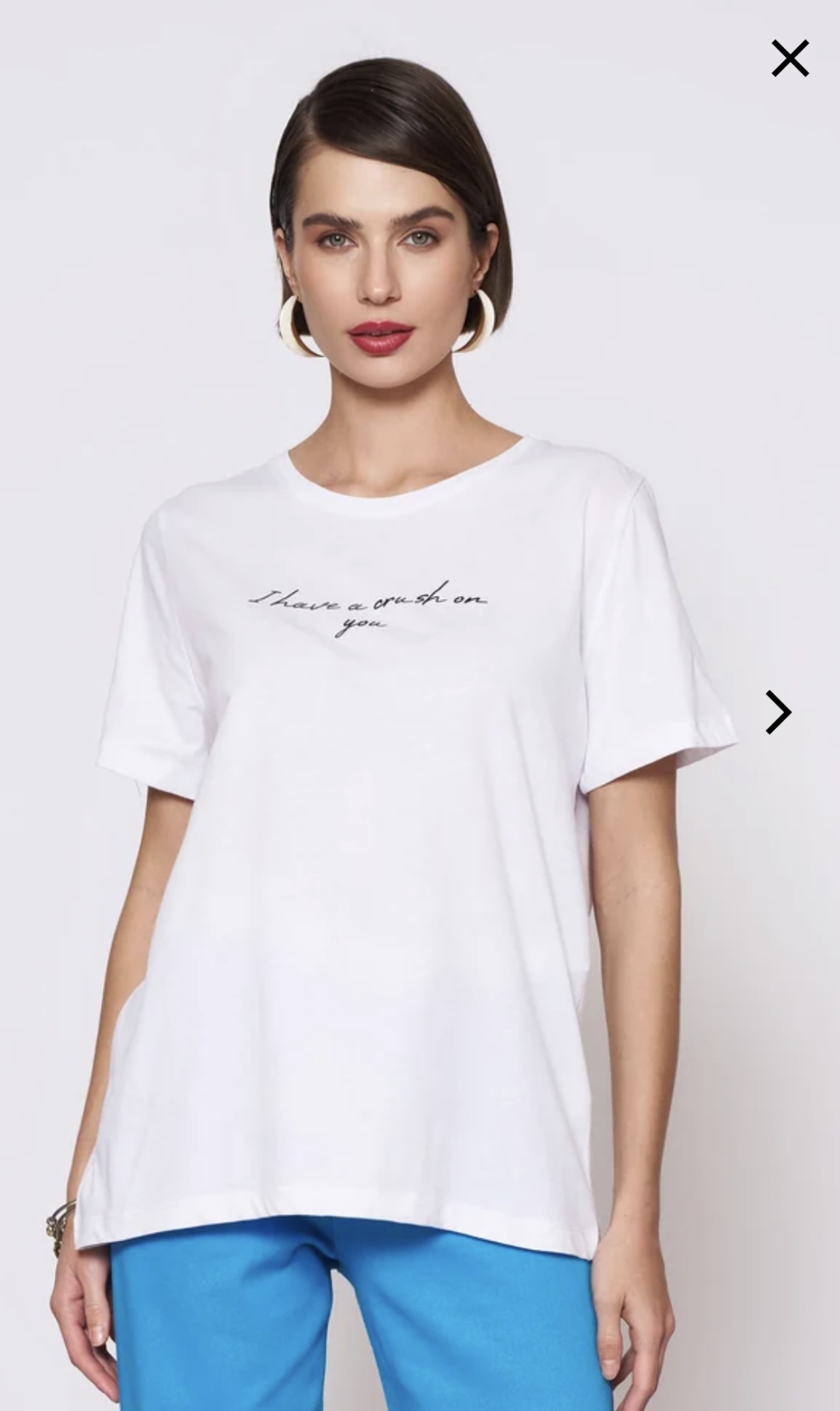 Футболка Euro fashion белый