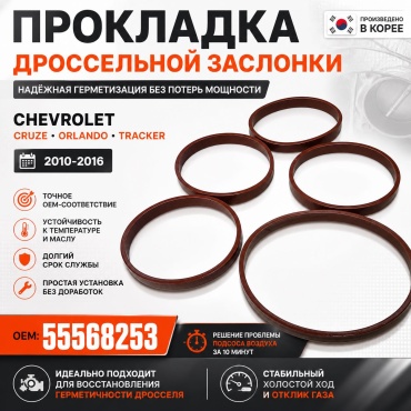 Прокладки дроссельной заслонки 422432-ARV