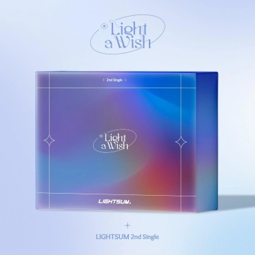 Cube Entertainment LIGНTSUM - LIGHТ A WISH 2nd Single Album LIGНT Version