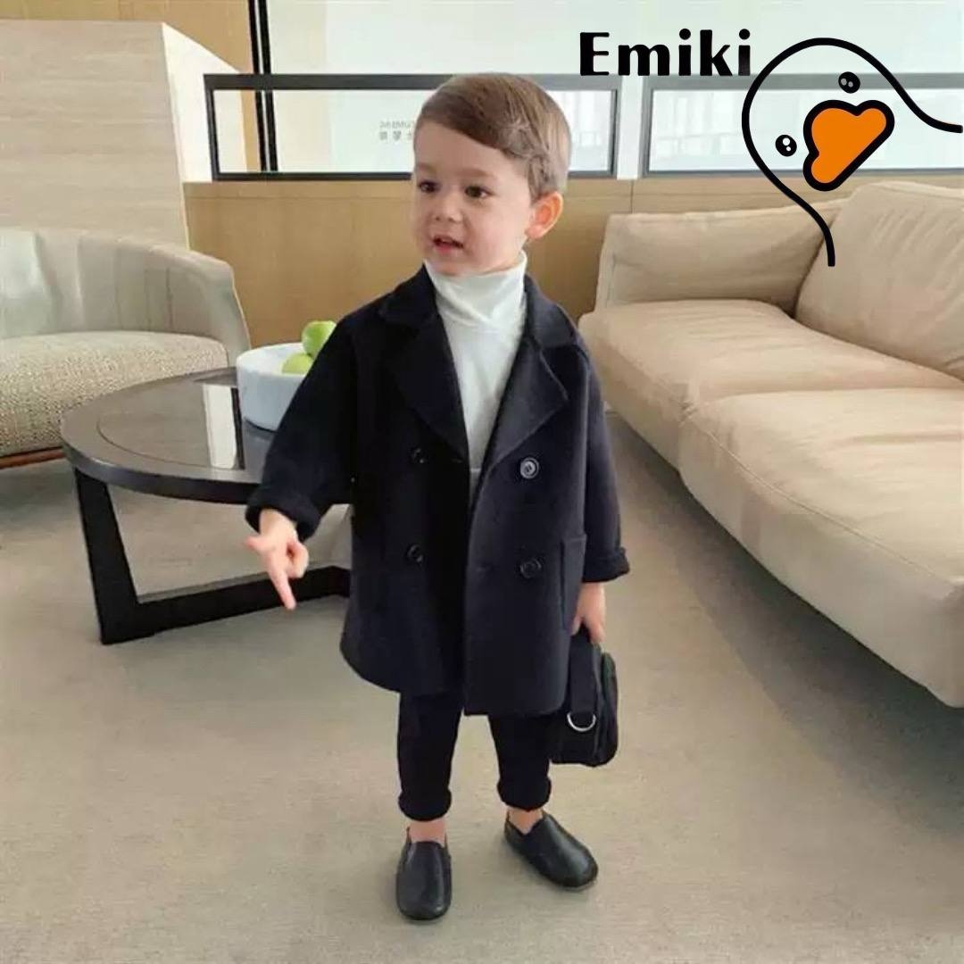 Однобортный Emiki черный