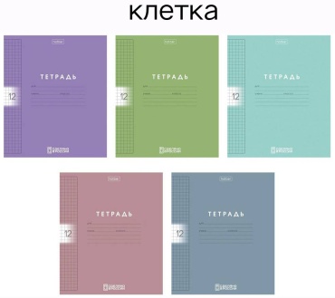 Набор школьных тетрадей Hatber Color Set, 12 л, А5, клетка, мягкая обложка, 10 шт