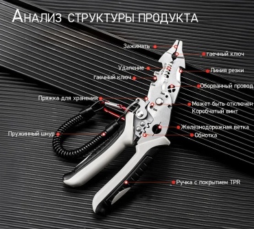 Клещи М997 190 мм