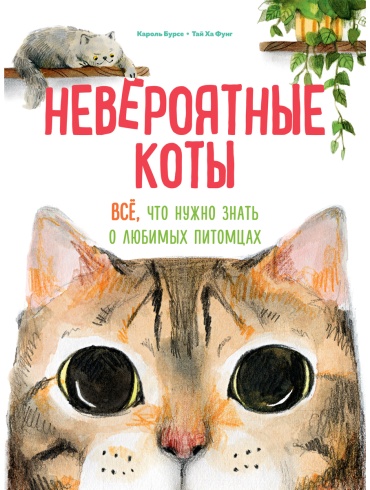 Бурсе К.: Невероятные коты. Всё, что нужно знать о любимых питомцах