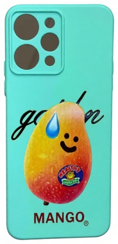 Чехол Fashion Case для Xiaomi Redmi 12 бирюзовый