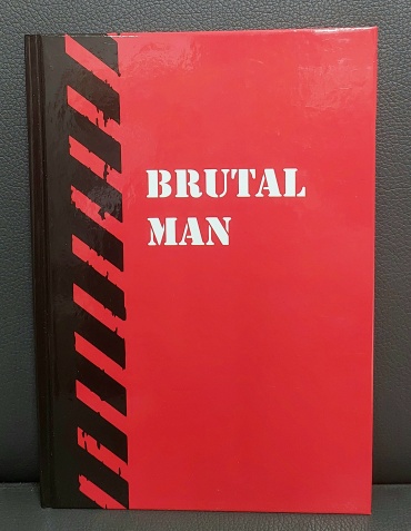 Ежедневник BookLand BRUTAL MAN, A5, 80 л, красный