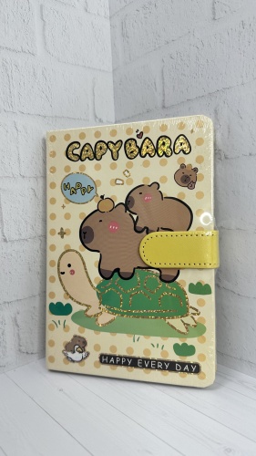 Блокнот Capybara Капибара, A5, 50 л, мультиколор