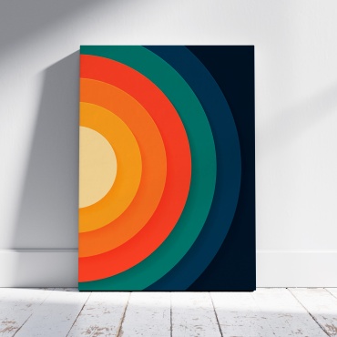 PEMIKAN CRAFT картина Ретро круги 50x70 см