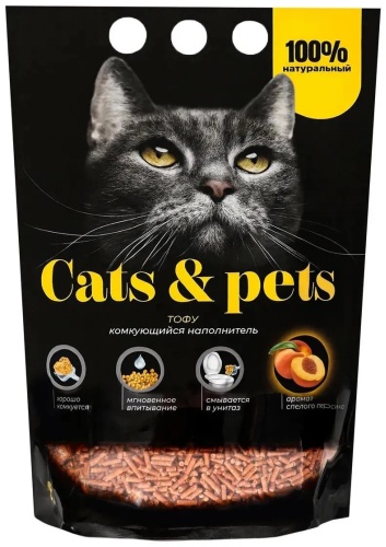 Cats&pets 766316045 впитывающий 6 л