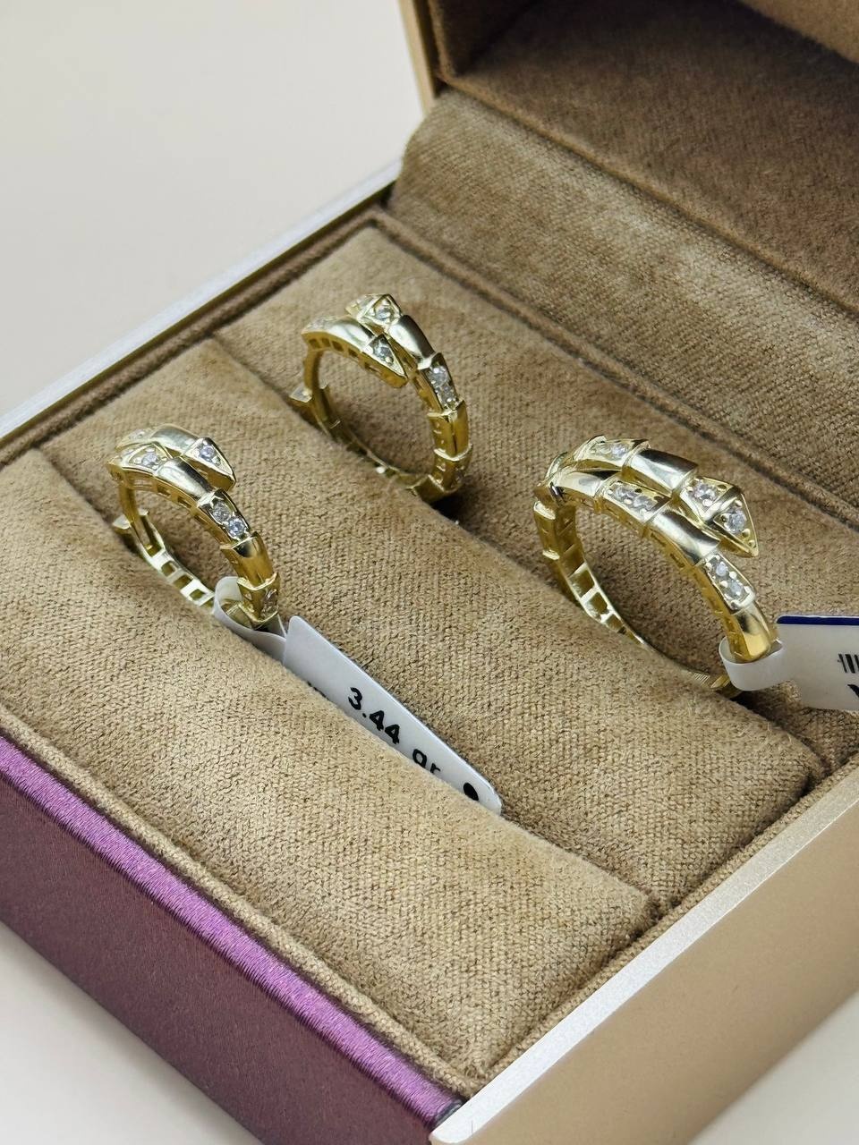Italy Gold И55818 вес 5.5 г золото, цирконий