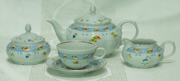 Сервиз на 6 персон Epiag Lofida Porcelain Nicol, предметов: 15, чайный, фарфор