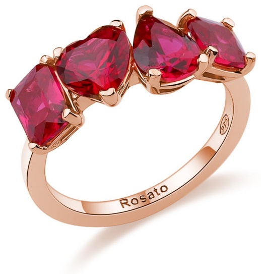 Rosato RZGE32C размер 18 вес 4.6 г серебро, фианит