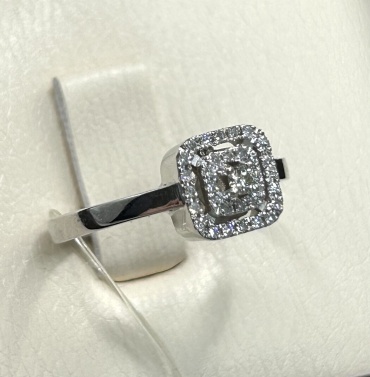 DN Jewelry 69000 размер регулируемый вес 2.8 г золото, бриллиант