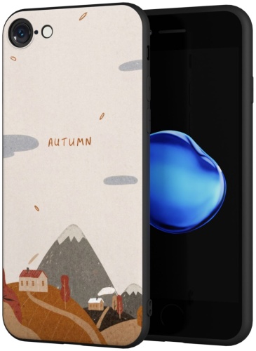Чехол Mcover для Apple iPhone 7, iPhone 8, iPhone SE рисунок