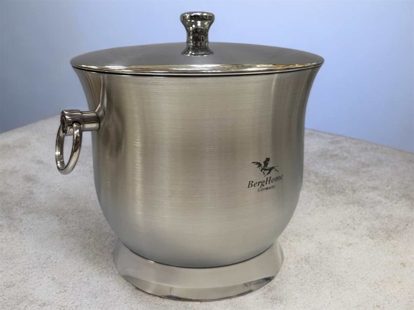 Ведерко для льда Ice Bucket, нержавеющая сталь