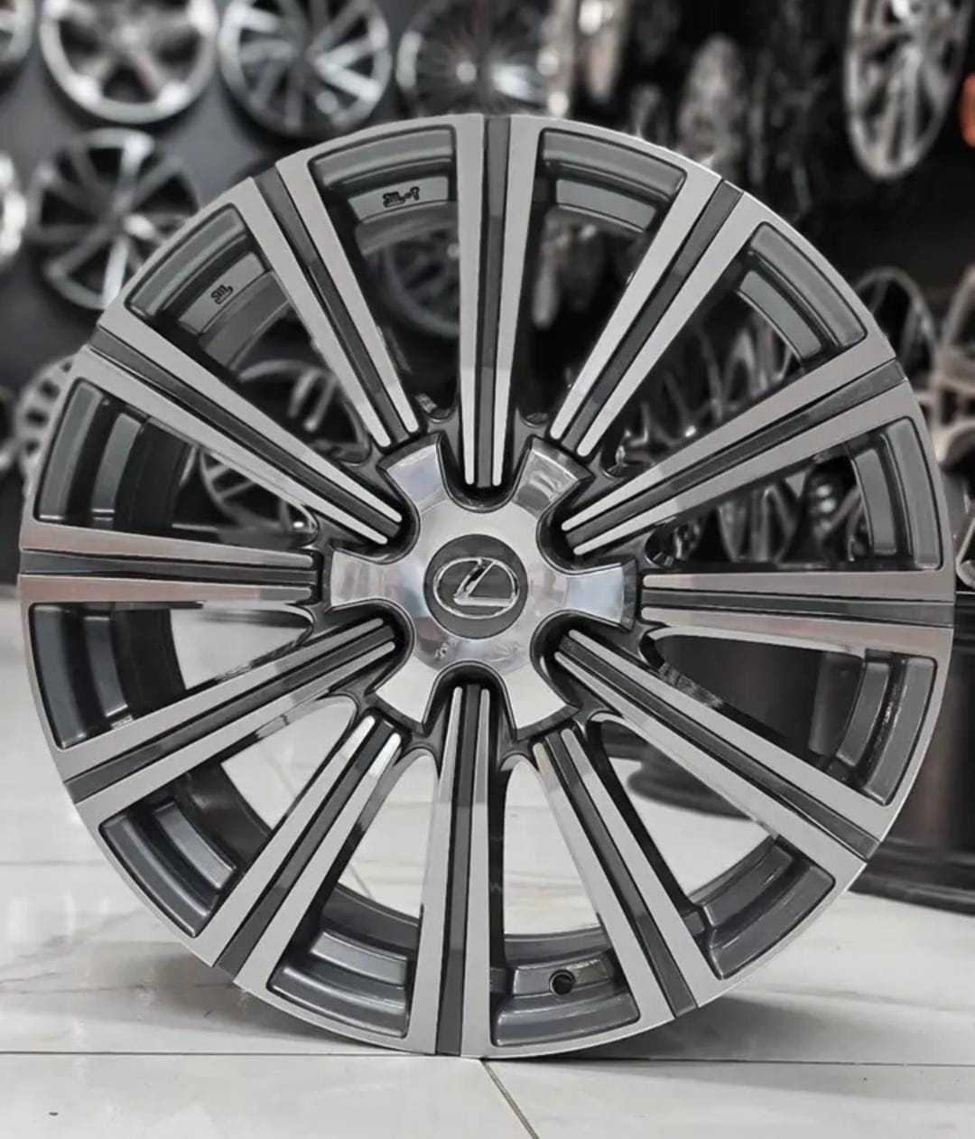 Rainbow PRADO/LEXUS GX 470 5166KKK 8.5x20/6x139.7 D106.1 ET25 4 диска серый, серебристый