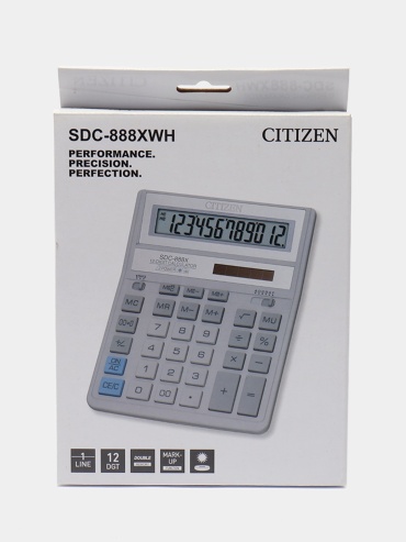 CITIZEN 4562195137849, 12-разрядный, серебряный