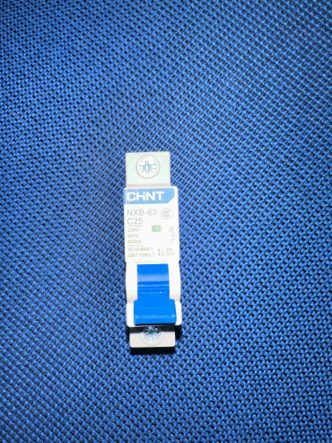 Автоматический выключатель 1P 25 A, 3 кА, 220 В