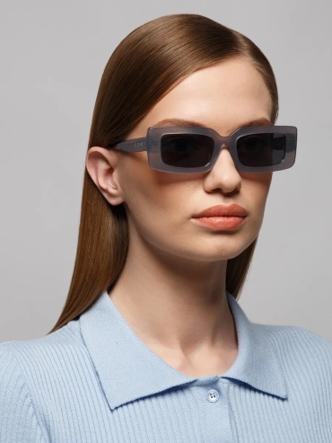 ELEGANZZA солнцезащитные очки прямоугольные однотонные