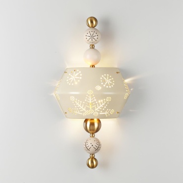Бра настенный Odeon Light E14, латунь