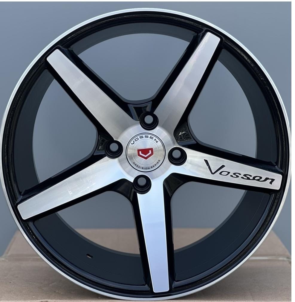 Rainbow Vossen 5154 7x15/4x98 D58.6 ET35 4 диска черный, серебристый