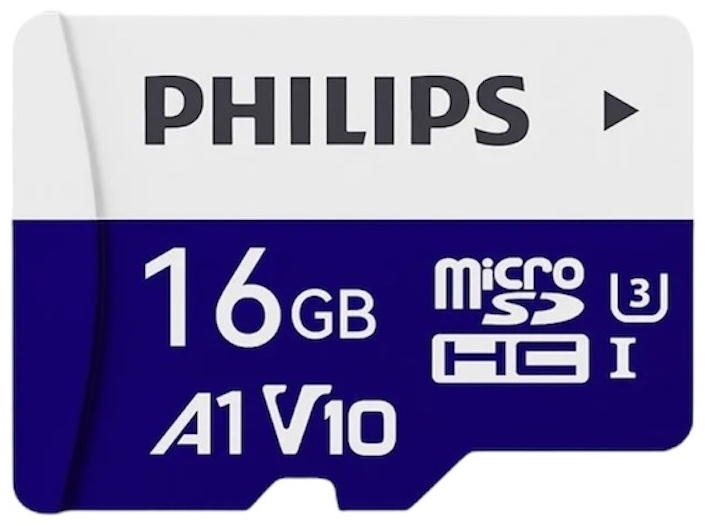 Карта памяти Philips microSDHC phsd016 16 Гб