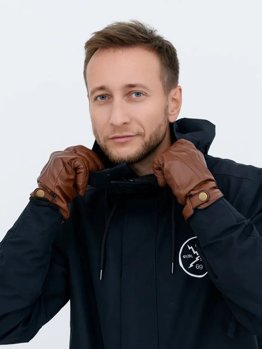 Перчатки Fioretto размер 10.5 коричневый