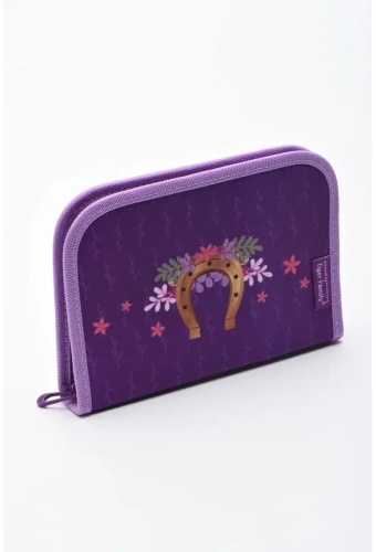 Пенал TIGER Playful Butterfly, застежка молния, фиолетовый