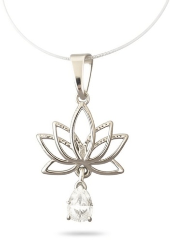 Подвеска Silver Style 900981209 вес 0.95 г серебро, фианит