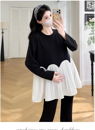 Кофта SuperMama черный, белый