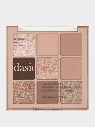 Dasique тени прессованные Dasique Shadow Palette 10 Autumn Breeze тёплые осенние коричневые;