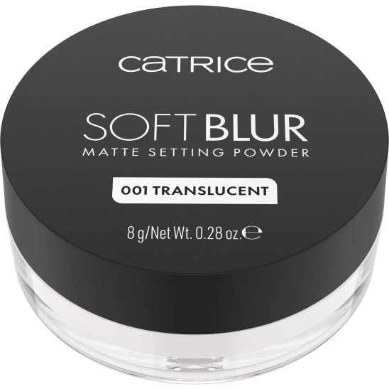 Пудра Catrice Пудра рассыпчатая матирующая Soft Blur Matte Setting Powder рассыпчатая 001 Translucent полупрозрачный